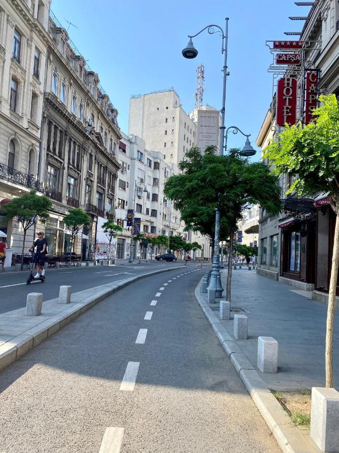 Ultracentral - Apartament Pe Calea Victoriei بوخارست المظهر الخارجي الصورة